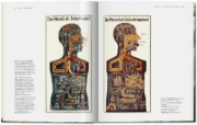 Buchcover und Innenansicht für das Buch: Fritz Kahn. Infographics Pioneer