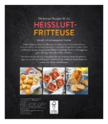 Buchcover und Innenansicht für das Buch: Die besten Rezepte für die Heißluftfritteuse