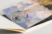 Buchcover und Innenansicht für das Buch: Postkarten-Set Claude Monet