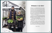 Buchcover und Innenansicht für das Buch: Mit Kaltanbau zu grünen Wundern