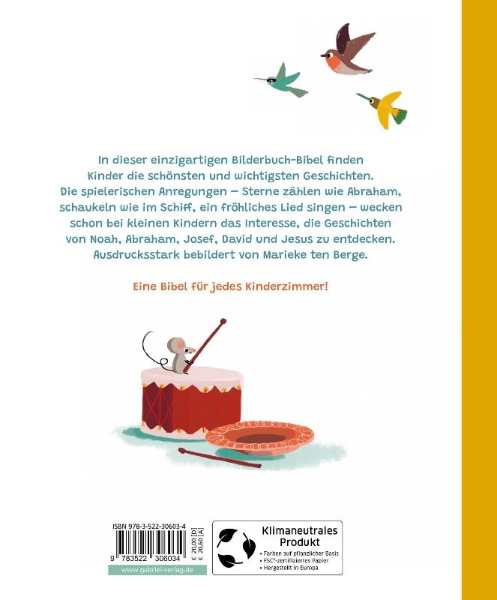 Buchcover und Innenansicht für das Buch: Peuterbijbel