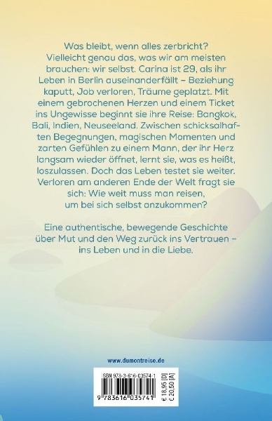 Buchcover und Innenansicht für das Buch: The Journey. Die Reise meines Lebens