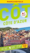 Buchcover und Innenansicht für das Buch: MARCO POLO Reiseführer Côte d'Azur