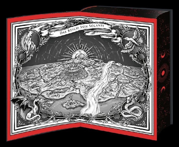 Buchcover und Innenansicht für das Buch: The Dark Is Descending