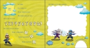 Buchcover und Innenansicht für das Buch: Meine Kindergarten-Freunde (Ninjas)