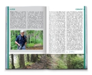 Buchcover und Innenansicht für das Buch: KOMPASS Wanderführer Wandertrilogie Allgäu, 84 Touren mit Extra-Tourenkarte