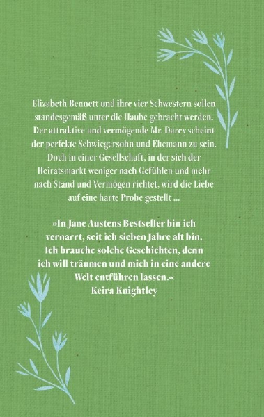 Buchcover und Innenansicht für das Buch: Stolz und Vorurteil