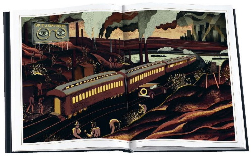 Buchcover und Innenansicht für das Buch: Der große Gatsby