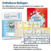 Buchcover und Innenansicht für das Buch: ABC der Tiere 1 Neubearbeitung - Die Silbenfibel®