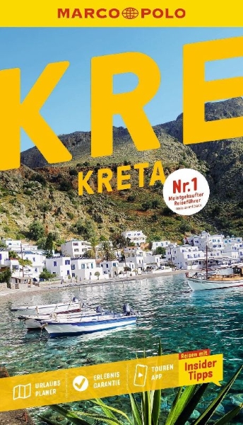 Buchcover und Innenansicht für das Buch: MARCO POLO Reiseführer Kreta