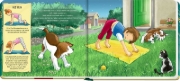 Buchcover und Innenansicht für das Buch: Schlafanzug-Yoga