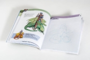 Buchcover und Innenansicht für das Buch: Ich zeichne Fantasy & Romantasy - Techniken, Charaktere und Effekte