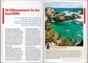 Buchcover und Innenansicht für das Buch: LONELY PLANET Reiseführer Karibik