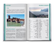 Buchcover und Innenansicht für das Buch: KOMPASS Wanderführer Gardasee, 70 Touren mit Extra-Tourenkarte