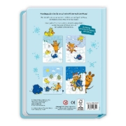 Buchcover und Innenansicht für das Buch: Trötsch Die Maus Winter-Puzzlebuch Puzzlebuch
