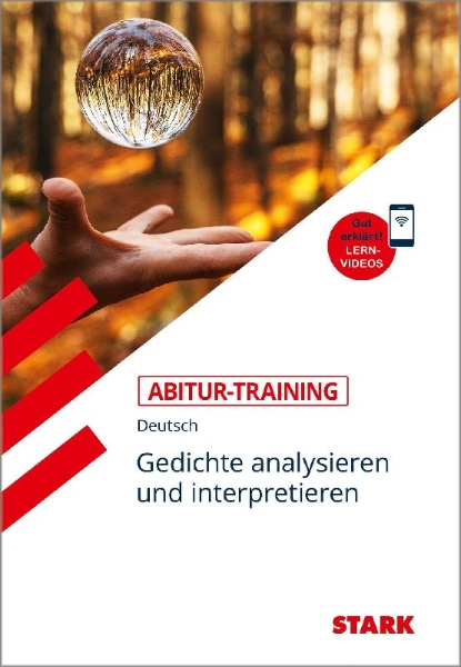 Buchcover und Innenansicht für das Buch: STARK Abitur-Training - Deutsch Gedichte analysieren und interpretieren