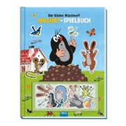 Buchcover und Innenansicht für das Buch: TRÖTSCH - Der kleine Maulwurf Magnet-Spielbuch Pappenbuch mit Magneten