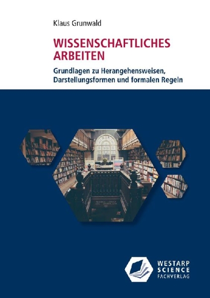 Buchcover und Innenansicht für das Buch: Wissenschaftliches Arbeiten