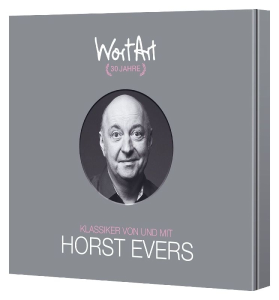 Buchcover und Innenansicht für das Buch: 30 Jahre WortArt - Klassiker von und mit Horst Evers