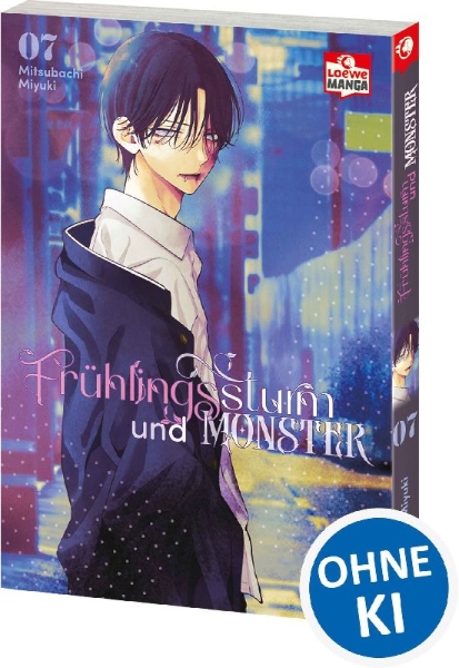 Buchcover und Innenansicht für das Buch: HARU NO ARASHI TO MONSTER