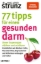 Buchcover und Innenansicht für das Buch: 77 Tipps für einen gesunden Darm