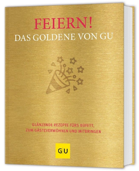 Buchcover und Innenansicht für das Buch: Feiern! Das Goldene von GU