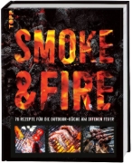 Buchcover und Innenansicht für das Buch: Smoke & fire: de kunst van het bakken op open vuur