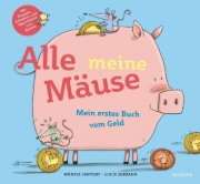 Buchcover und Innenansicht für das Buch: Din i Neret. El meu primer llibre d'economia