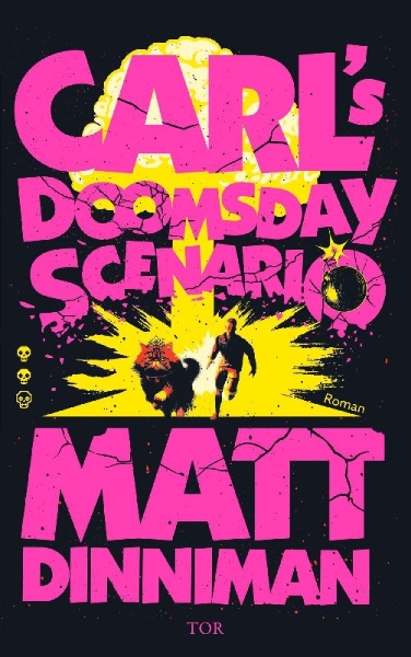 Buchcover und Innenansicht für das Buch: Carl's Doomsday Scenario