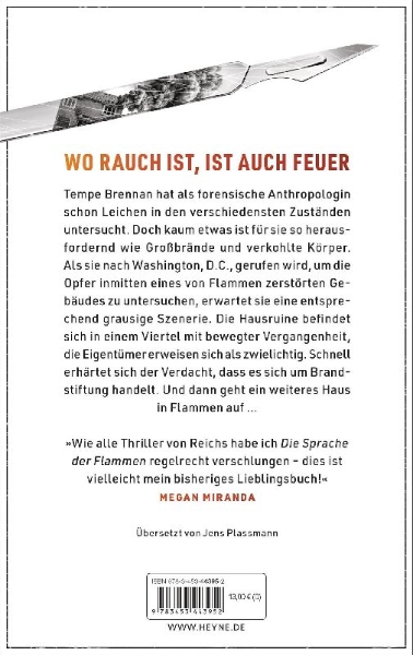 Buchcover und Innenansicht für das Buch: Fire and Bones