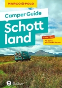 Buchcover und Innenansicht für das Buch: MARCO POLO Camper Guide Schottland