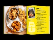 Buchcover und Innenansicht für das Buch: Zaubertopf - AIR FRYER 100 x einfach