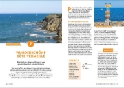 Buchcover und Innenansicht für das Buch: Südfrankreich mit dem Wohnmobil Die schönsten Routen zwischen Cotê d'Azur und den Pyrenäen  Button: inkl. Provence