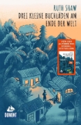 Buchcover und Innenansicht für das Buch: Three Wee Bookshops at the End of the Word