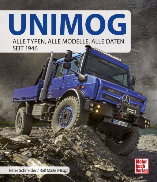Buchcover und Innenansicht für das Buch: Unimog