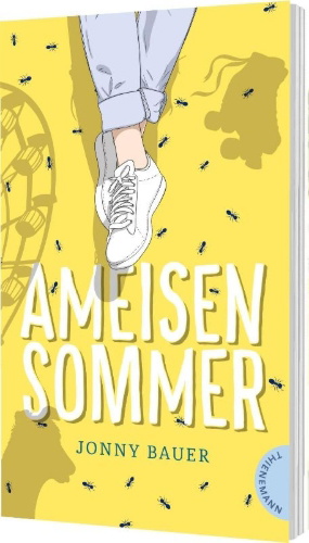 Buchcover und Innenansicht für das Buch: Ameisensommer
