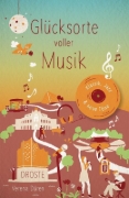 Buchcover und Innenansicht für das Buch: Glücksorte voller Musik