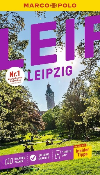Buchcover und Innenansicht für das Buch: MARCO POLO Reiseführer Leipzig