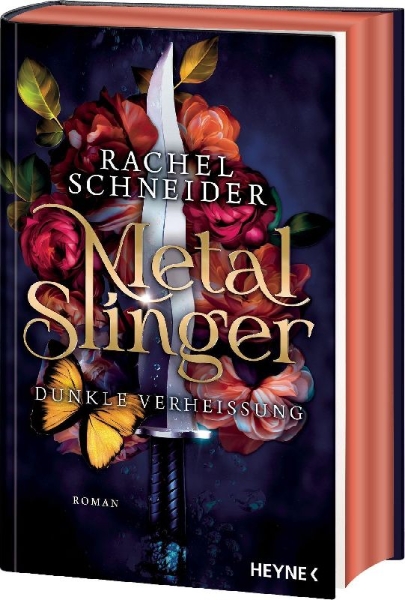 Buchcover und Innenansicht für das Buch: Metal Slinger - Fire & Metal Book 1