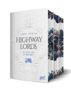Buchcover und Innenansicht für das Buch: Highway Lords: So lange, bis wir sterben | Aufwendig gestaltete Ausgabe mit Farbschnitt