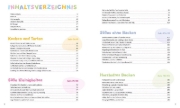 Buchcover und Innenansicht für das Buch: Sallys Backen mit Kindern