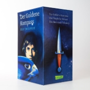 Buchcover und Innenansicht für das Buch: His Dark Materials