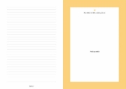 Buchcover und Innenansicht für das Buch: Reisetagebuch