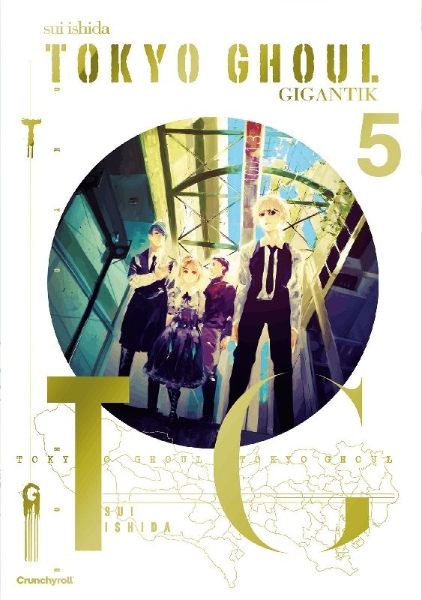 Buchcover und Innenansicht für das Buch: Tokyo Ghoul GIGANTIK - Band 5