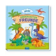 Buchcover und Innenansicht für das Buch: Trötsch Freundebuch Meine Kindergartenfreunde Dinosaurier