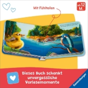 Buchcover und Innenansicht für das Buch: Mein liebstes Vorlese-Fühlbuch - Das kleine Küken