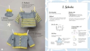 Buchcover und Innenansicht für das Buch: Layette facile