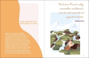 Buchcover und Innenansicht für das Buch: How to Be Present: Embrace the Art of Mindfulness to Discover Peace and Joy Every Day