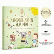 Buchcover und Innenansicht für das Buch: Kindergartenfreunde - Fußball