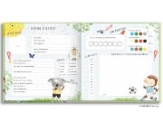 Buchcover und Innenansicht für das Buch: Kindergartenfreunde - Fußball